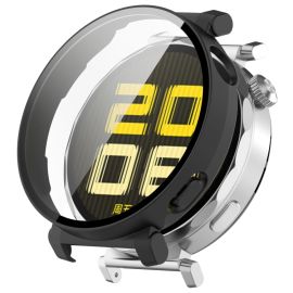 PC FULL COVER Kunststoffabdeckung mit Glas für Huawei Watch GT 5 Pro 42mm schwarz