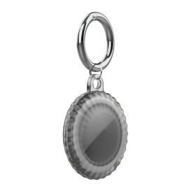 PROTEMIO IP68 Wasserdichtes Gehäuse für AirTag schwarz transparent