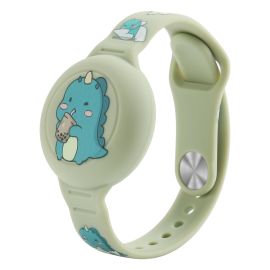 CARTOON Kinder-Silikonarmband für AirTag DINOSAUR