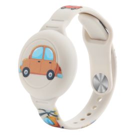 CARTOON Kinder-Silikonarmband für AirTag CAR