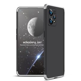 360° Schutzhülle Realme 9 Pro+ / Realme 9 schwarz-silber