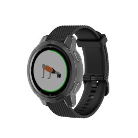TPU Schutzhülle Garmin Vivo active 4S / Garmin Venu 2S schwarz