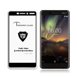 3D gehärtetes Glas Nokia 6.1 schwarz