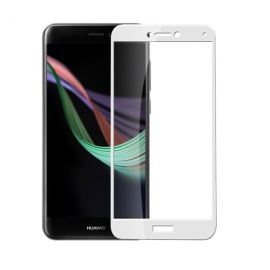 3D Temperované sklo Huawei P9 Lite 2017 biele