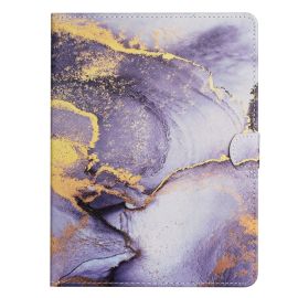 UNIVERSAL FLIP CASE Für Tablets mit einer Diagonale von 7" PURPLE MARBLE