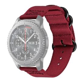 NYLON Universal Uhrenarmband - Breite 20mm rot