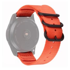 NYLON Universal Uhrenarmband - Breite 20mm orange