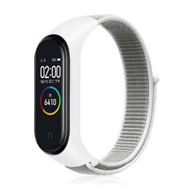 NYLON Wechselarmband für Xiaomi Smart Band 7 grau