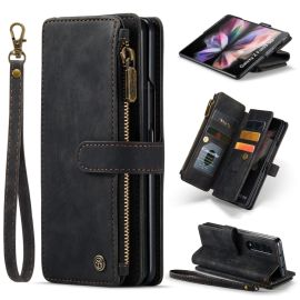 WALLET Schutzhülle mit Wallet 2 in 1 für Samsung Galaxy Z Fold 3 5G schwarz