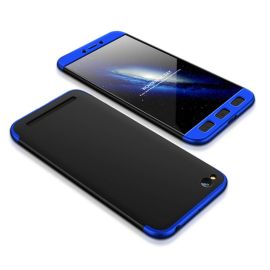 360° Ochranný obal Xiaomi Redmi Note 5A čierny (modrý)