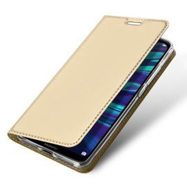 DUX Peňaženkový obal Huawei Y7 2019 / Y7 Prime 2019 zlatý