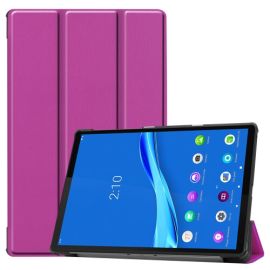LEATHER Lenovo Tab M10 Plus Hülle (TB-X606F / ZA5T0081CZ / ZA5V0206CZ) lila