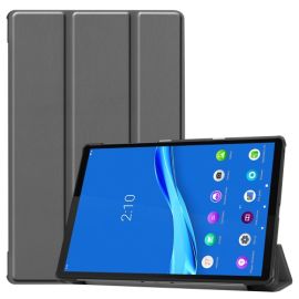 LEATHER Lenovo Tab M10 Plus Hülle (TB-X606F / ZA5T0081CZ / ZA5V0206CZ) grau