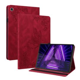 ART Klapphülle Lenovo Tab M10 Plus (TB-X606F / TB-X606L / ZA5T0081CZ / ZA5V0206CZ) BUTTERFLY rot