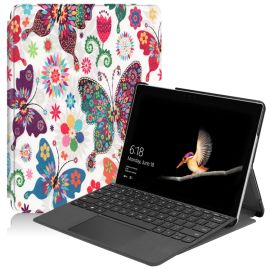 ART Flip Cover Microsoft Surface Go 3 / 2 / 1 BUTTERFLIES